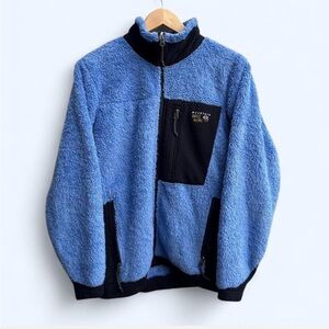Mountain Hardwear Blue and Black Jacket